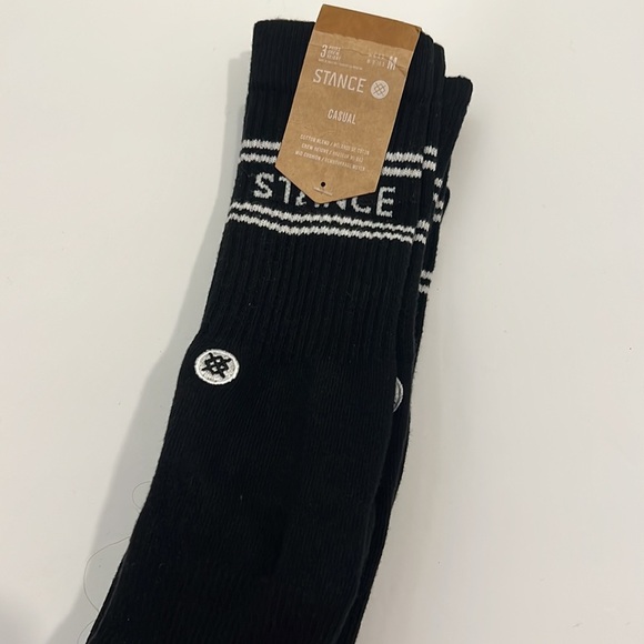 Stance 3 pairs casual socks size M Unisex - Picture 4 of 7